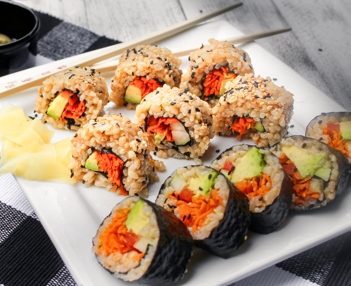 How to Make Homemade Sushi Rolls - Fifteen Spatulas