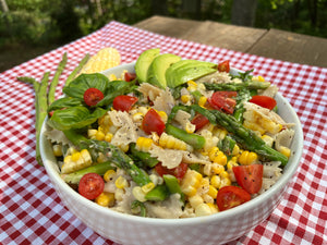 Summer Asparagus and Corn Salad