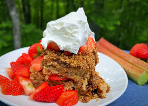 Rhubarb Cake (Gluten Free)