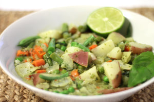 Thai Green Curried Potatoes