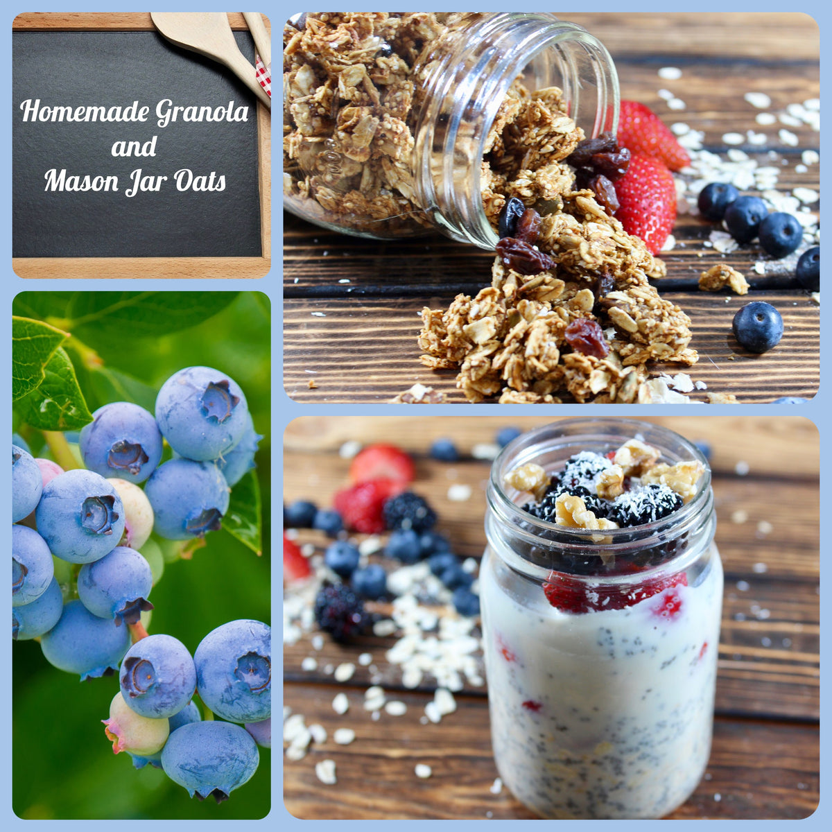 Easy Granola And Overnight Oat Jars For Breakfast Plantpure Nation